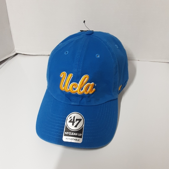 '47 Men's Light Blue UCLA Bruins Clean Up Adjustable Hat NEW - Picture 5 of 10